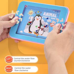 Elephant Retro trò tiêu khiển trò chơi cầm tay nước Trò chơi đồ chơi con hươu cao cổ nước vòng quăng trò chơi đồ chơi cho trẻ em - Product Image 3