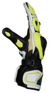 Gants de moto en cuir personnalisés pour la course, noirs, longs, résistants à l'usure, imperméables et respirants, pour l'extérieur, modèle PK - Product Image 3