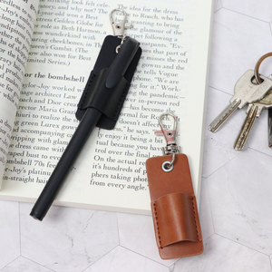 ที่ใส่<span class=keywords><strong>ปากกา</strong></span>หนัง PU น้ำหนักเบา - กระเป๋าคล้องกุญแจแบบหนีบสำหรับอุปกรณ์สำนัก<span class=keywords><strong>งาน</strong></span>และนักเรียน, ที่ใส่<span class=keywords><strong>ปากกา</strong></span>หนังสำหรับเป็นของขวัญ - Product Image 1