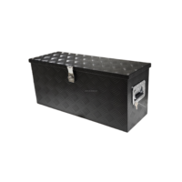 Boîte à outils Jinxin Jinxin-Toolbox en aluminium léger, plaque diamantée, personnalisable OEM, anti-poussière, pour camion, avec serrure