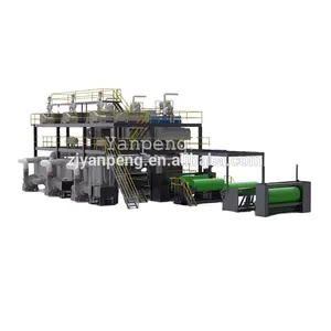 2022 Yanpeng Sss Automatic High Speed Nonwoven Fabric Making Machine For Making Non Woven Fabric