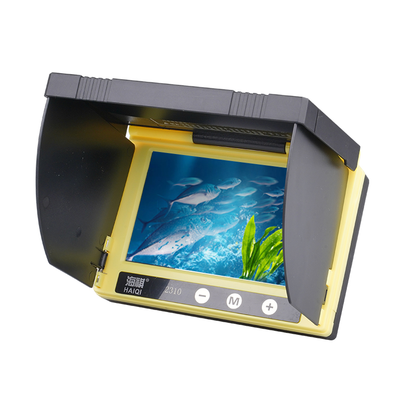 Fish Finder 5,0 дюймов ЖК-камера для подводной рыбалки IP64 Водонепроницаемый рыболокатор с 8 лампами ночного видения для рыбалки 10000am