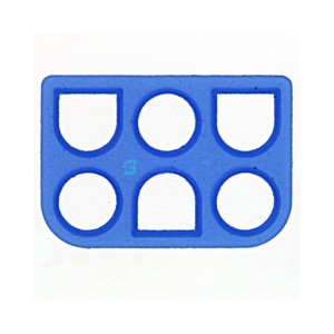 ตัวเชื่อมต่อ794275-1 6ตำแหน่งปลั๊กอุดกันรั่ว7942751อุปกรณ์เสริมสำหรับชุด <span class=keywords><strong>MATE</strong></span>-<span class=keywords><strong>N</strong></span>-<span class=keywords><strong>LOK</strong></span> อเนกประสงค์ - Product Image 1