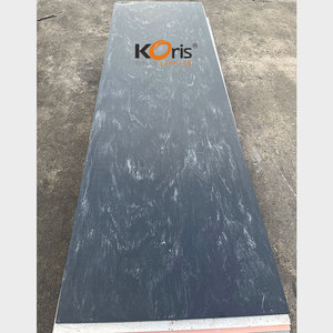 Koris Thương hiệu Mới Màu nhà bếp Countertop đá cẩm thạch đen nhân tạo 12mm dày acrylic rắn bề mặt tấm - Product Image 4