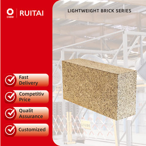 Gạch đất sét nung nhẹ alumina xi măng cao alumina magiê Oxit silicon dioxide hàn cắt khối dịch vụ xử lý - Product Image 5