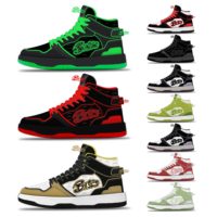 Chaussures de sport montantes personnalisées avec logo, pour femmes et hommes, style décontracté, idéales pour le basketball – Vente directe usine, 1 MOQ