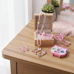 Collana di tendenza in stile geometrico con fiore luna farfalla di cristallo di strass vendita calda all'ingrosso catene pendenti - Product Image 3