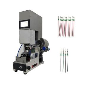 Machine semi-automatique Sinrad SR-400G pour l'insertion de joints étanches dans les faisceaux de câbles, certifiée CE, AC110V/220V, 60/min - Product Image 2