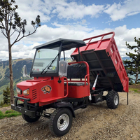 Qualité supérieure Diesel 2WD Multifonctionnel Ferme UTV ATV Quad Hors Route avec Remorque pour Ferme Agriculture Travail 25HP Moteur