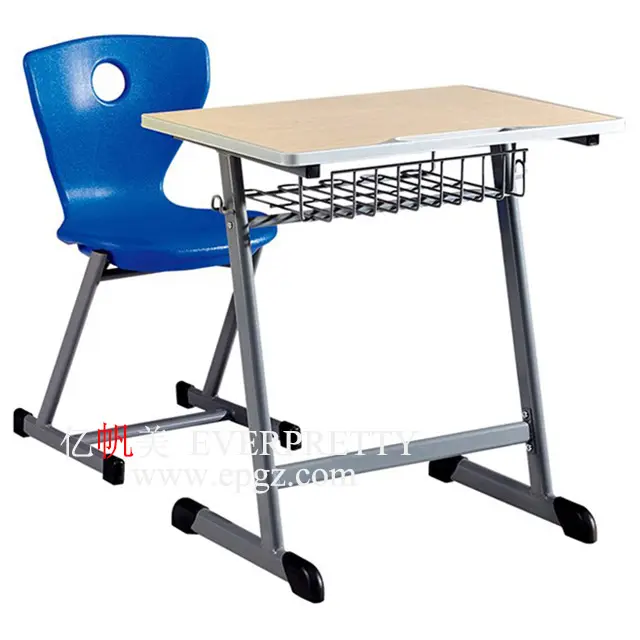 Il produttore fornisce direttamente set di scrivania e sedie per studenti moderni di alta qualità