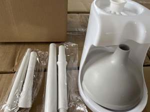 Ensemble de nettoyage de salle de bain écologique en plastique 2 en 1 avec support moderne, comprenant un déboucheur de toilettes et une brosse pour cuvette - Product Image 5