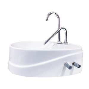 Fauteuil dentaire électrique portable pliable avec turbine, lampe d'opération, bavette et plateau (métal et plastique) - Product Image 6