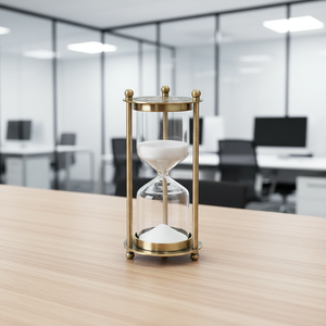 Vintage Metal Hourglass Custom Logo <strong>Sand</strong> <strong>Timer</strong> 1-60 Minutes Glass <strong>Sand</strong> Clock with Customized <strong>Sand</strong> Color for Home Office Decor - Product Image 2