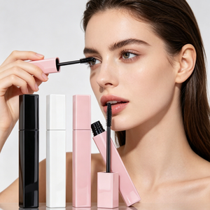 <span class=keywords><strong>Mascara</strong></span> en tube carré à marque privée en gros, <span class=keywords><strong>mascara</strong></span> allongeant 100% noir <span class=keywords><strong>waterproof</strong></span>, maquillage pour cils volumisant avec logo personnalisé - Product Image 1