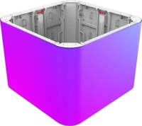 Panneau d'affichage LED couleur plein écran 3D à vision directe pour extérieur, étanche IP66, 960x960, luminosité 6500, P4.4/P5.7/P6.6/P8/P10, pour publicité publique