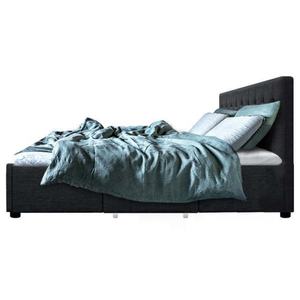 Комплект постельного белья в Корейском стиле, современная мебель для спальни для мужчин, двуспальная кровать, каркас, кровать размера «queen-size», для хранения кровати с колесом - Product Image 5