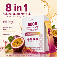 ACORN Boisson Complémentaire Multi-Collagène Sans Sucre avec Biotine Vitamine C Collagène 6000mg