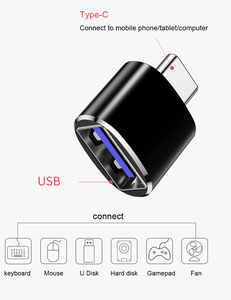 อะแดปเตอร์ USB C ตัวผู้เป็นตัวเมียสาย USB3.0 <span class=keywords><strong>OTG</strong></span> สำหรับรถยนต์ MacBook ชาร์จข้อมูลสำหรับ <span class=keywords><strong>Huawei</strong></span> สำหรับ Samsung สำหรับ xiaom - Product Image 4
