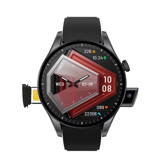 Hot BW16 4g Smart Watch for Men With SIM Card Sleep Monitoring BT Calling With Camera 1.50inch HD Screen Fitness Smart Watch