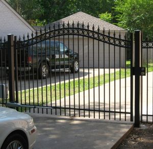 <span class=keywords><strong>รั้ว</strong></span><span class=keywords><strong>เหล็ก</strong></span>ประตูแบบกำหนดเองประตูแกว่งวิลล่าระบบรักษาความปลอดภัยรั้วโลหะดีไซน์พิเศษ - Product Image 3