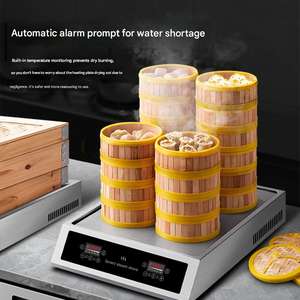 Four à vapeur commercial multifonctionnel, <span class=keywords><strong>appareil</strong></span> électrique de comptoir <span class=keywords><strong>pour</strong></span> la cuisson à la vapeur des petits pains et autres pâtisseries en magasin - Product Image 3