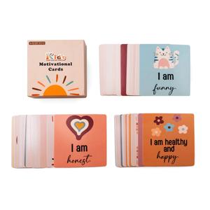 Cartes de soulagement <span class=keywords><strong>d</strong></span>'anxiété de méditation de soins personnels de papier mat de sortie <span class=keywords><strong>d</strong></span>'usine cartes <span class=keywords><strong>d</strong></span>'affirmation avec le <span class=keywords><strong>livret</strong></span> de citation inspirante - Product Image 2