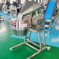 Machine à découper les chips de croustilles de manioc et d'oignon DY en acier inoxydable, capacité 3000 kg/h, pour chips ondulées