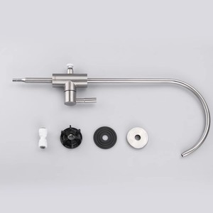 Grifo Purificador de Agua de 2 Puntos, Acero Inoxidable 304, Grifo de Agua Potable Directa con Boquilla Fina para Uso en Cocina - Product Image 2