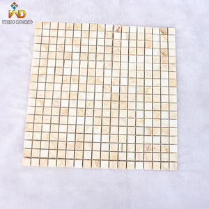 Piastrella a Mosaico Quadrata in Marmo Beige Sahana Royal Cream 305x305mm, Pietra Naturale per Rivestimenti a Parete e Pavimento, Qualità Professionale, Vendita all'Ingrosso - Product Image 1