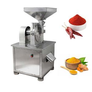 Broyeur industriel de poudre d'épices de cacao de 10 à 120 mailles en acier inoxydable rectifieuse de poudre d'algues pulvérisateur d'assaisonnement - Product Image 6