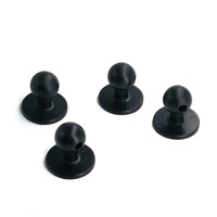 Bande de montage de remplacement pour tableau de bord maison tampons collants adhésif 17mm support boule pour support de téléphone de voiture support de téléphone magnétique