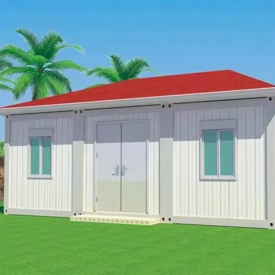 Luxury 20ft 40ft Expandable Shipping residential two bedrooms Container Prefab House