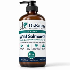 น้ำมันปลาแซลมอนป่าอลาสก้าเดี่ยวชนิด 16 ออนซ์ ยี่ห้อ <span class=keywords><strong>Dr</strong></span>.Kalan  สำหรับบำรุงผิวหนัง ขน ข้อต่อ และหัวใจ คุณค่าดีที่สุด รับผลิตแบบ OEM และฉลากสินค้าส่วนตัว - Product Image 1