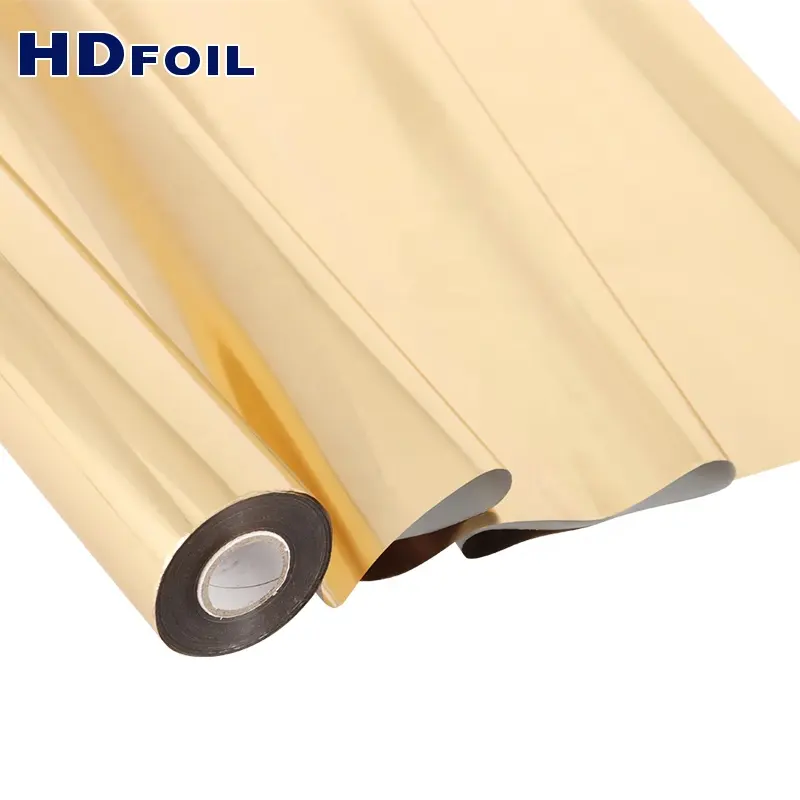 Heiß prägen Kunststoff Gold PVC Transfer papier Pigment folie für Bleistift