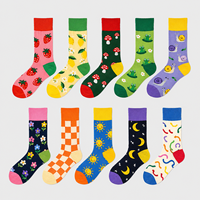 Chaussettes ras du cou en coton doux et élasthanne, confortables, personnalisables (ODM) avec impression numérique pour usage quotidien et vente au détail – Vente en gros