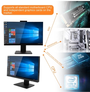 Cao cấp tất cả trong một <span class=keywords><strong>PC</strong></span> ordinateur 23.8 27 inch i3 i5 i7 Bộ vi xử lý DDR5 16GB 512GB SSD Prebuilt chơi game <span class=keywords><strong>PC</strong></span> RTX 3080 AIO <span class=keywords><strong>PC</strong></span> Gamer - Product Image 6