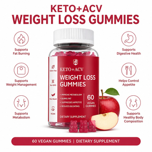 Gomitas de Vinagre de Sidra de Manzana, Apoyo <span class=keywords><strong>Natural</strong></span> para la Desintoxicación y el Control de Peso, Gomitas Veganas Masticables para Adultos - Product Image 2