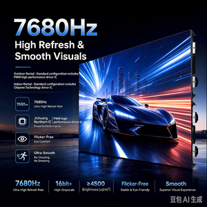 Pantalla LED de Alquiler para Exteriores EG P4.81, Pantalla LED Portátil HD IP65 Resistente al Agua, Ideal para Fondos de Eventos en Vivo - Product Image 4