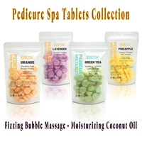 Bombes effervescentes pour pédicure, adoucissantes, exfoliantes et lissantes, essentielles pour les spas, vente en gros, qualité professionnelle pour salons, comprimés pour soins des pieds