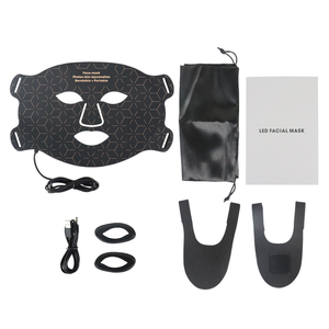 <span class=keywords><strong>Masque</strong></span> facial en silicone amélioré 510K le plus vendu : 240 LED pour thérapie par lumière rouge et bleue pour le rajeunissement facial à domicile (avec cache-yeux) - Product Image 2