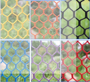 רשת ספורט ללא קשרים מפוליאסטר, רשת בטיחות למרפסת, רשת לחיות מחמד, רשת לציפורים, רשת לספורט כדורי גולף - Product Image 3