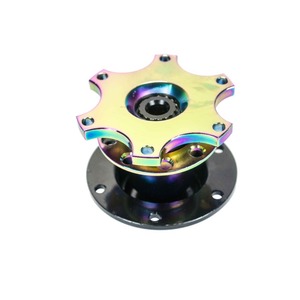 POYRACING <b>Racing</b> Steering <b>Wheel</b> Quick Release 3859CR Seven Color Adjustable Height Adapter For Car Steering <b>Wheel</b> - Product Image 2