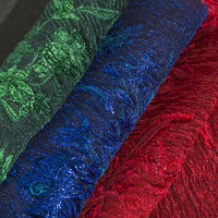 KEER Manufacturing Tissu Jacquard en brocart de viscose et rayonne de dernière conception pour vêtements