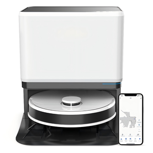 Smart Robotic <b>Vacuum</b> LDS navigation 5300Pa Sterilization Wet & Dry Sweeping Automatic Cleaning for Hotels Garages - Product Image 1