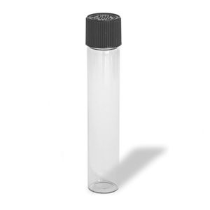 Tubos de rollo de vidrio Pr Tapa acanalada 115mm A prueba de olores Ci Gar Soporte Tubo enrollado de botella con tapa de rosca resistente a los niños - Product Image 3