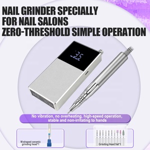 Kit d'ongles manucure 2029 AT-NDB-012 ensemble 35000 tr/min professionnel sans brosse <span class=keywords><strong>vernis</strong></span> à ongles enlever Machine - Product Image 2