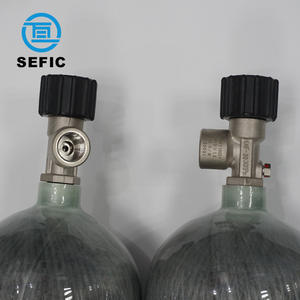 ปืนลม PCP โบลิเวีย ขนาด 6.8 ลิตร 300 บาร์  กระบอกลมคาร์บอนไฟเบอร์สำหรับดำน้ำ - Product Image 5