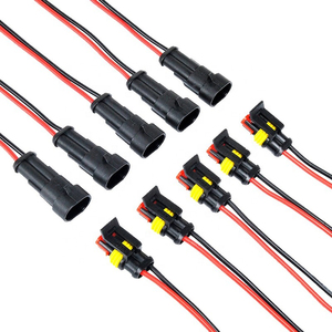 Conector Automotriz de 2 Pines Macho y Hembra Serie 1.5, Conector Eléctrico para Automóviles, Arnés de Cables para Auto - Product Image 6