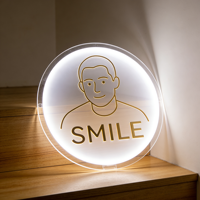 Enseigne lumineuse LED néon 3D en acrylique doré pour intérieur/extérieur, logo mural personnalisé rétroéclairé, décoration pour entreprise