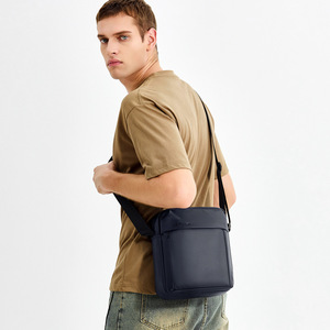 Wholesale Custom Lightweight Comfortable High Quality Zipper Casual Style Waterproof Men's Essentials <b>Shoulder</b> <b>Bag</b> - Product Image 6